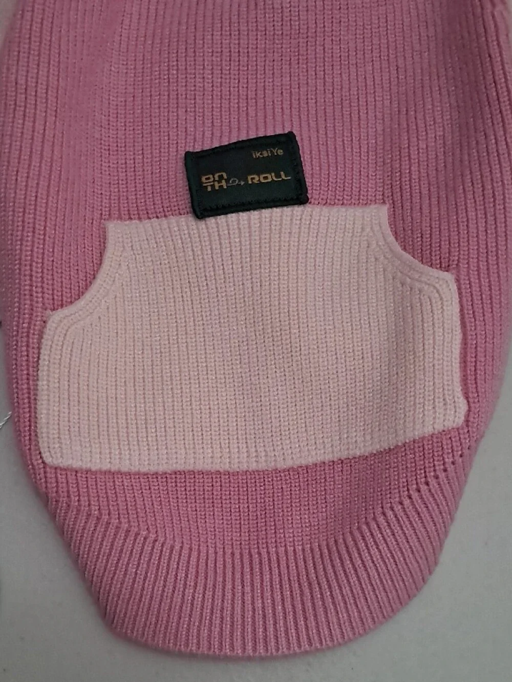 Pink Knit Hooded Dog Sweater Size Small 4-8 Pounds